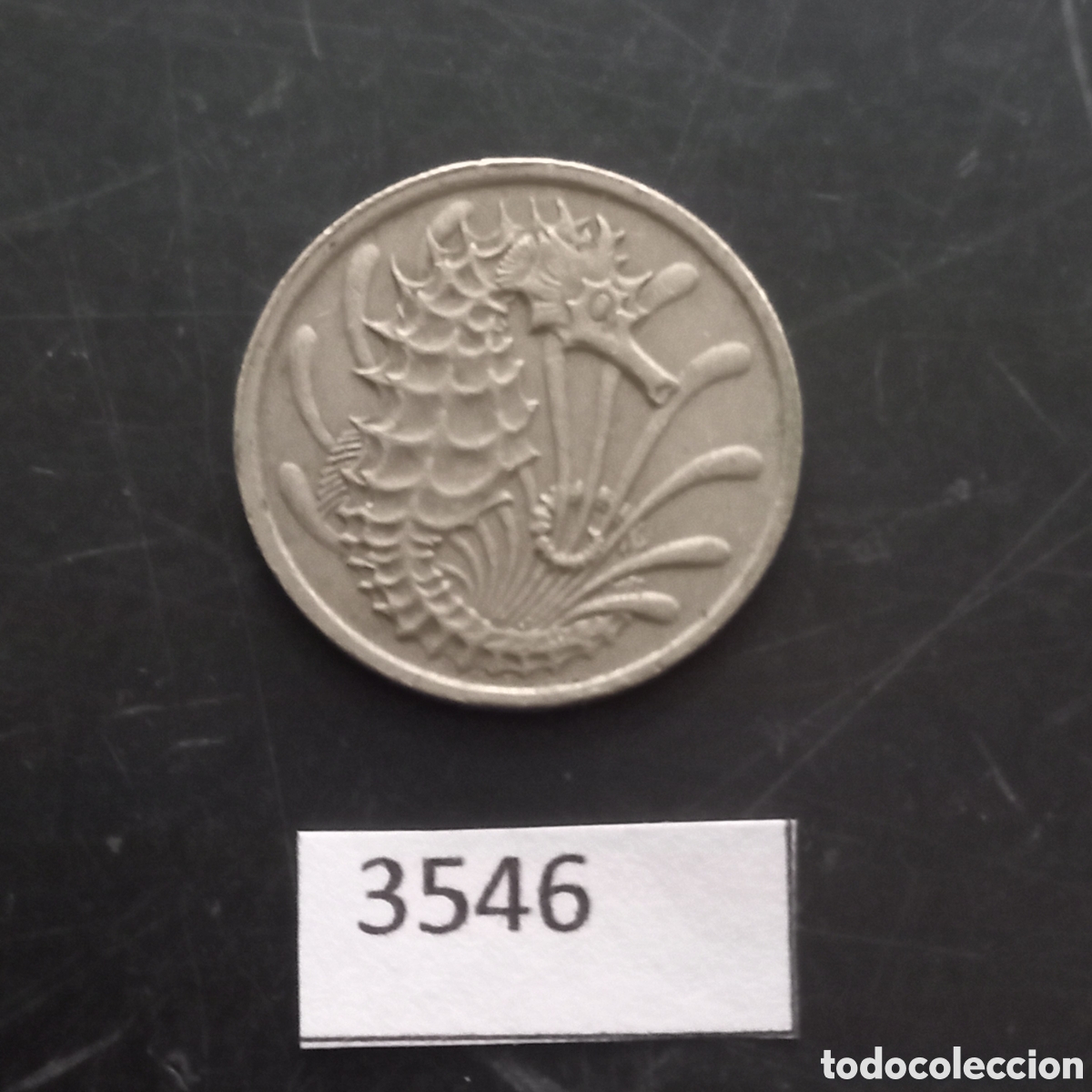 Monedas antiguas de Asia: Singapur 10 centavos 1976 - Foto 1