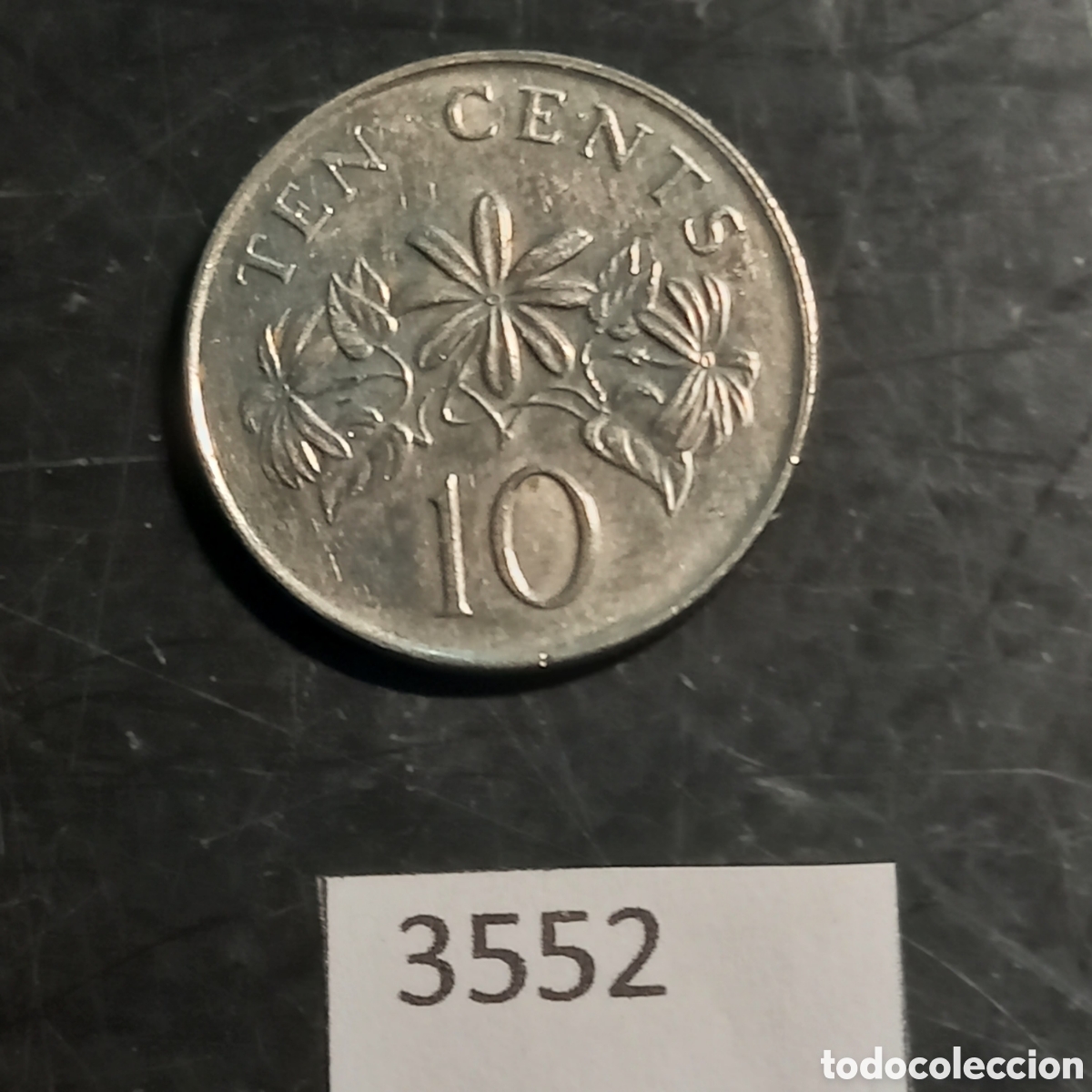 Monedas antiguas de Asia: Singapur 10 centavos 1993 - Foto 2