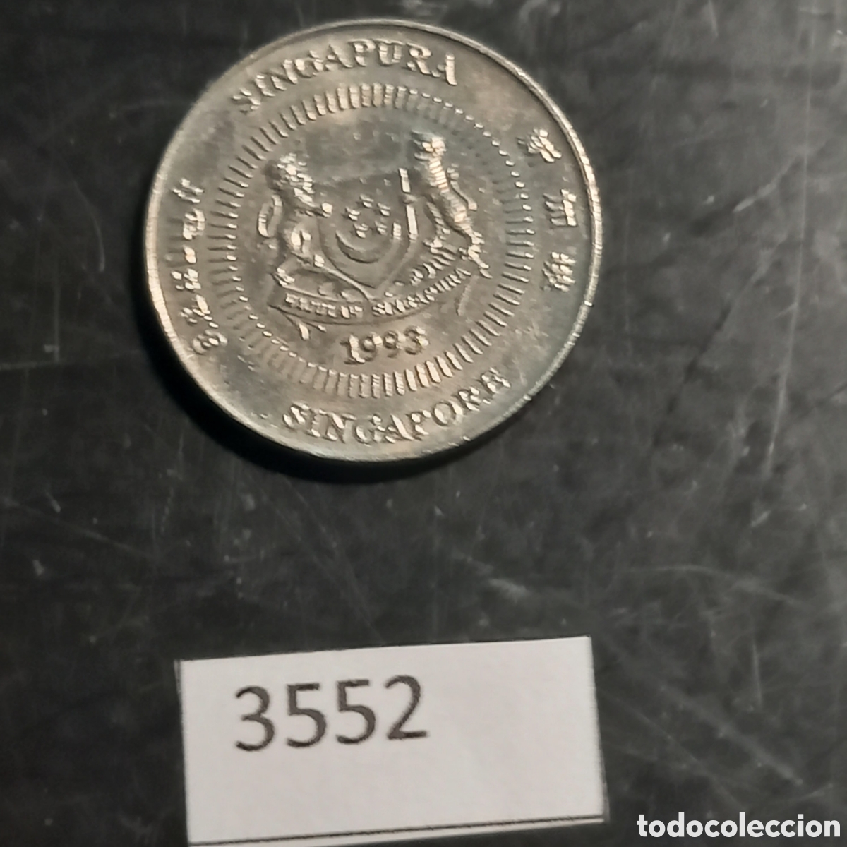 Monedas antiguas de Asia: Singapur 10 centavos 1993 - Foto 1