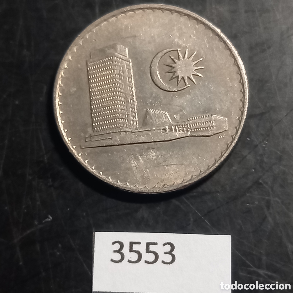Monedas antiguas de Asia: Singapur 20 centavos 1976 - Foto 1