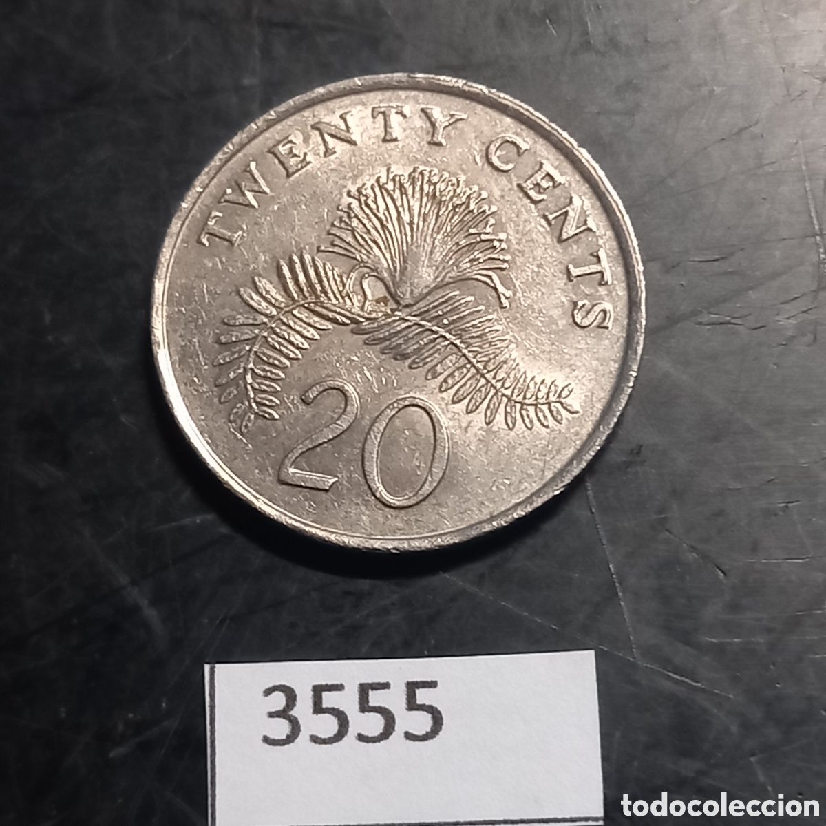 Monedas antiguas de Asia: Singapur 20 centavos 1985 - Foto 2