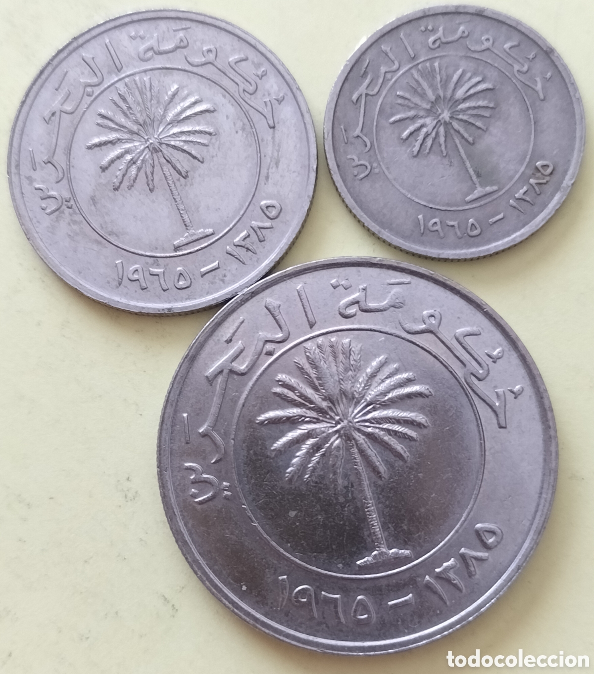 Monedas antiguas de Asia: Lore 3 monedas distintas de Bahrein - Foto 2