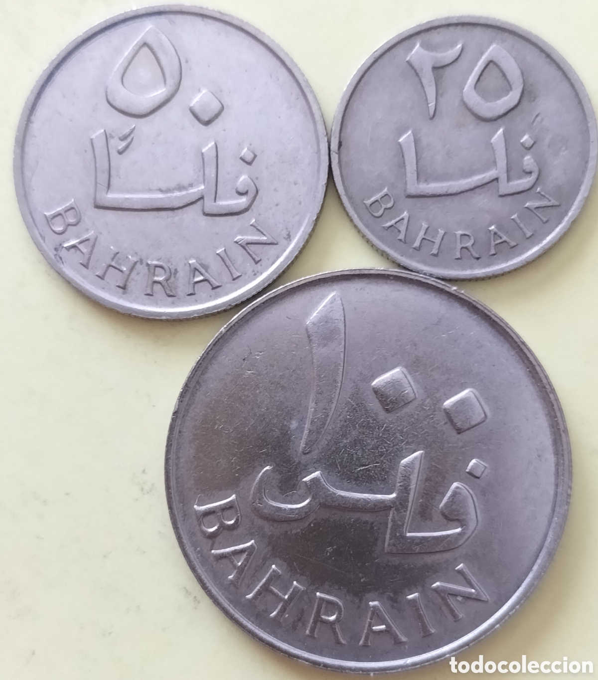 Monedas antiguas de Asia: Lore 3 monedas distintas de Bahrein - Foto 1