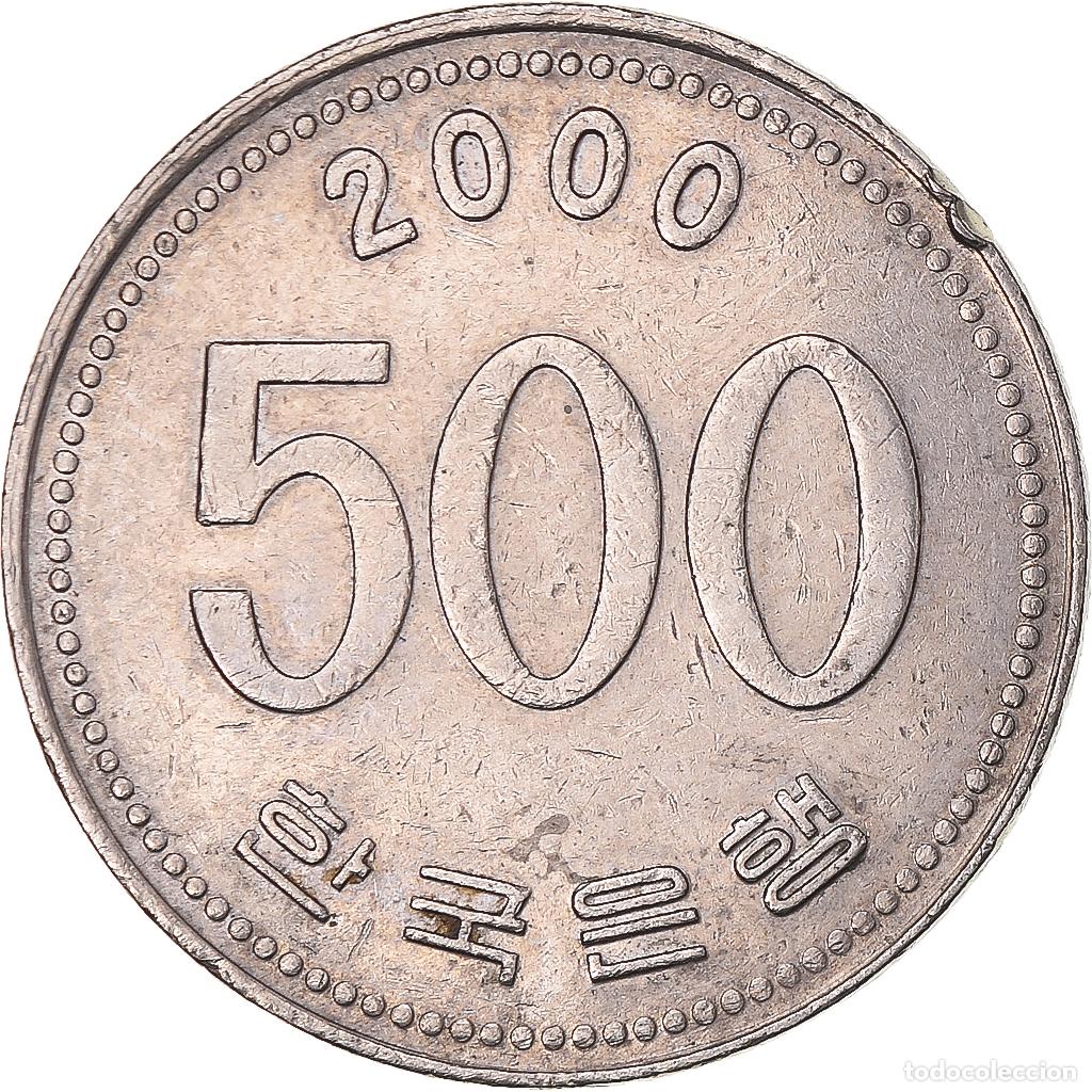Monedas antiguas de Asia: [#1482737] Moneda, Corea, 500 Won, 2000 - Foto 2