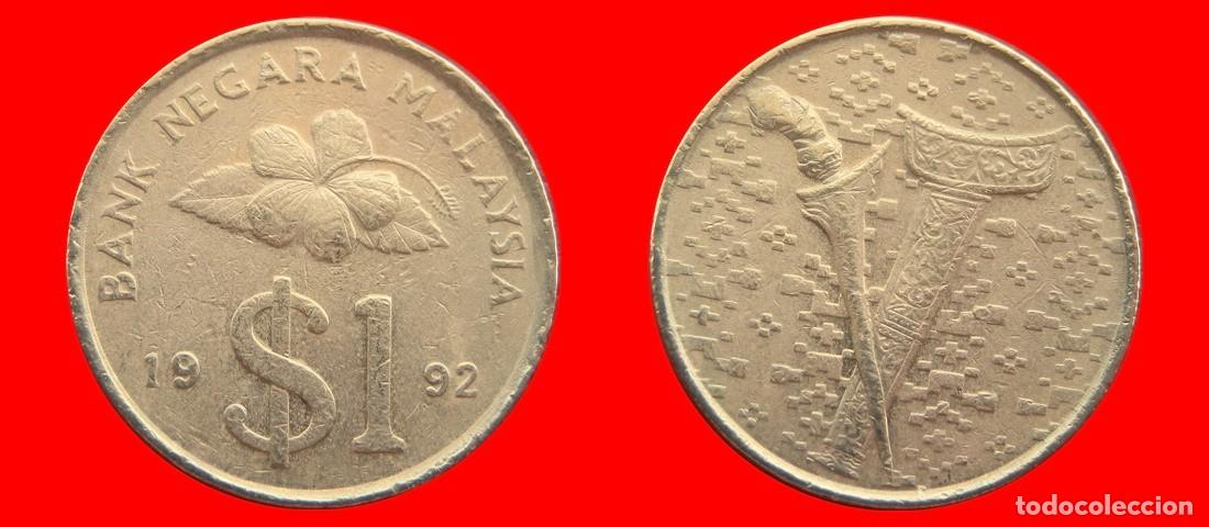 Monedas antiguas de Asia: 1 RINGGIT 1992 MALASIA-127936 - Foto 1