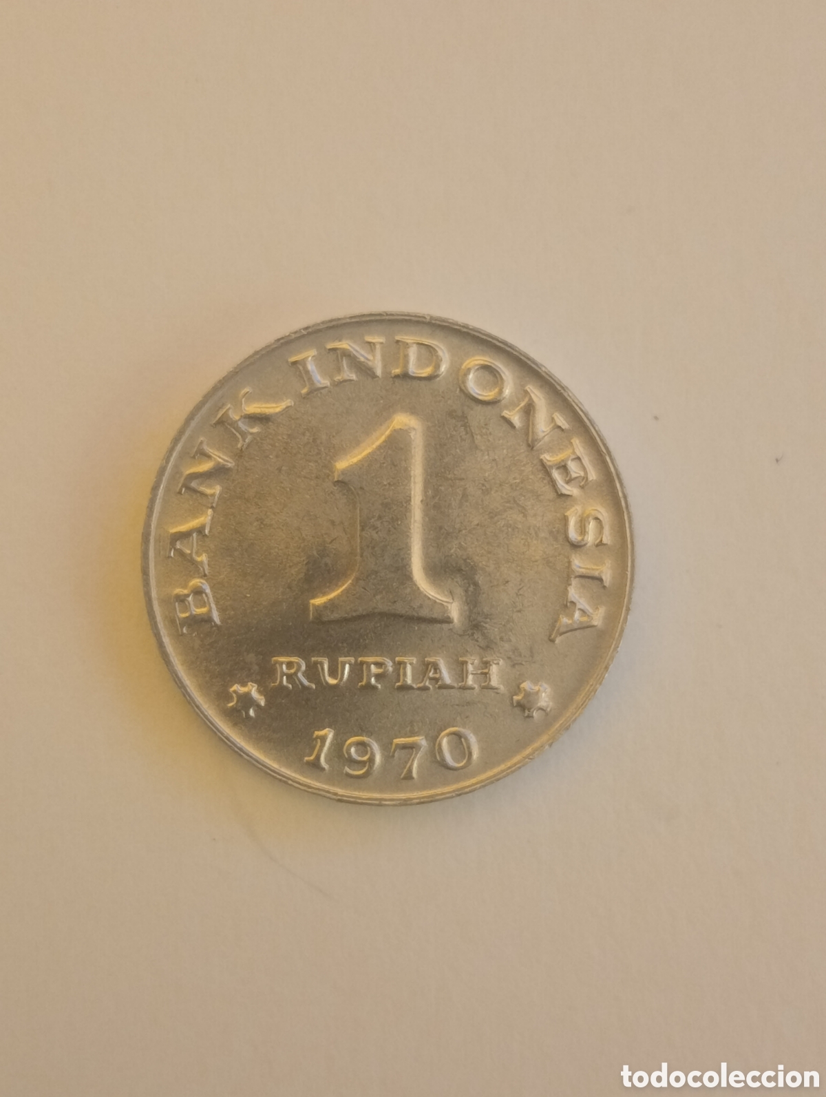 Monedas antiguas de Asia: INDONESIA 1 RUPIA 1970 - Foto 2