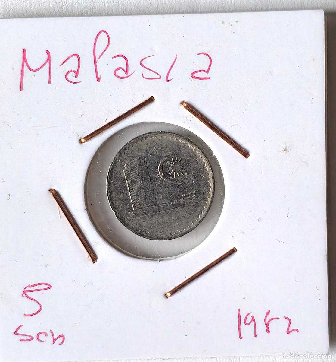 Monedas antiguas de Asia: MONEDA MALASIA 1982 - 5 SEN - Foto 1