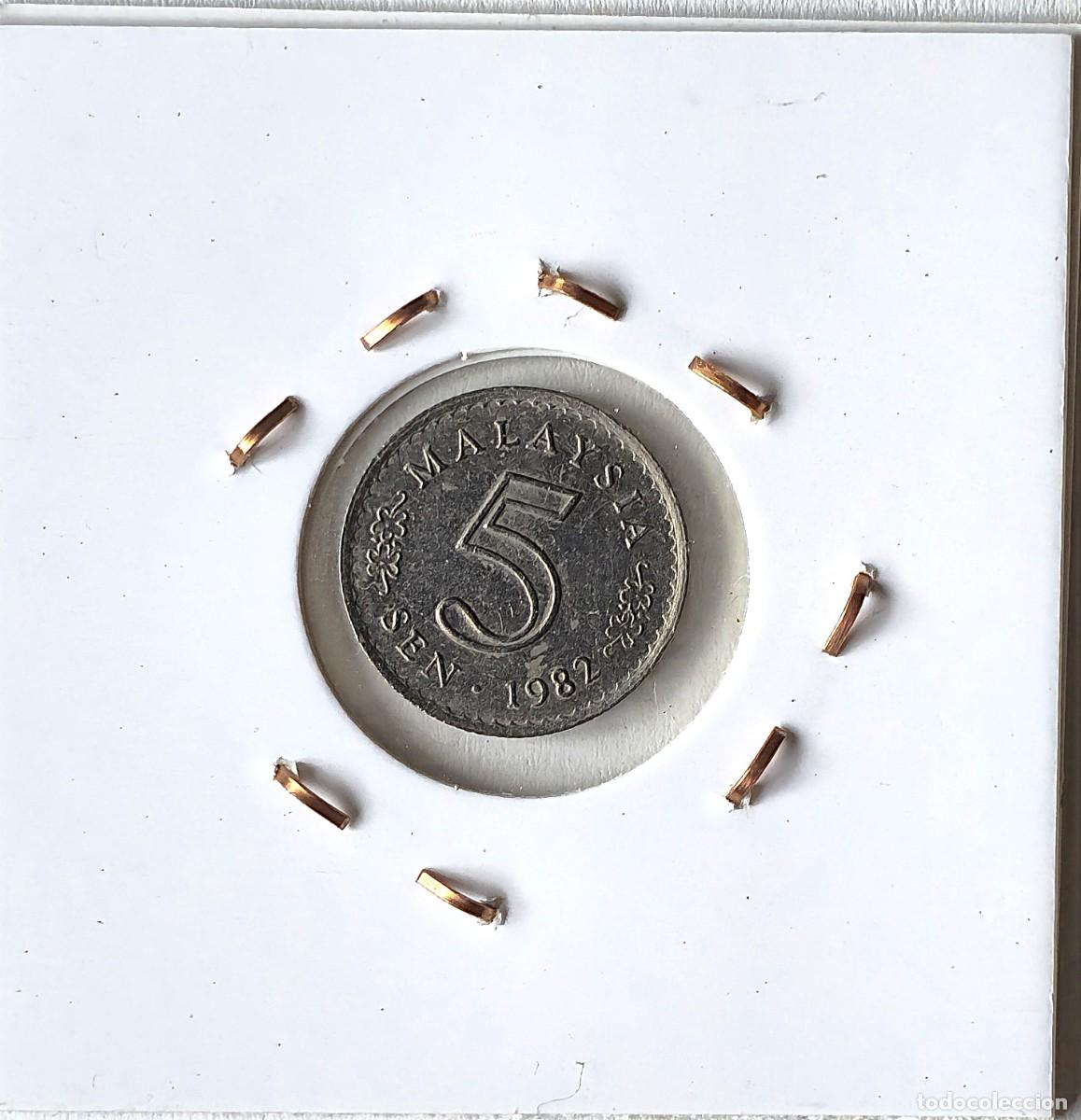 Monedas antiguas de Asia: MONEDA MALASIA 1982 - 5 SEN - Foto 2