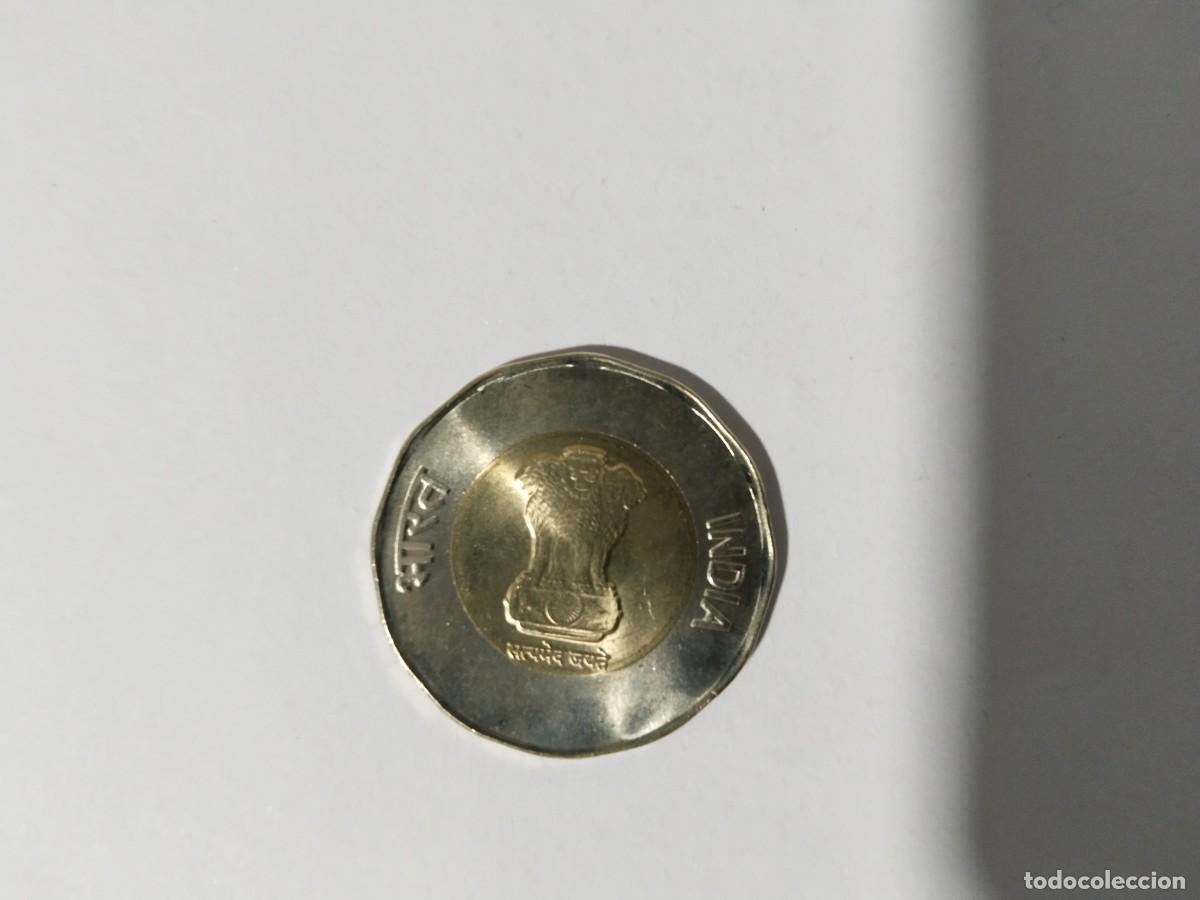 Monedas antiguas de Asia: 20 rupias India 2020 - Foto 2