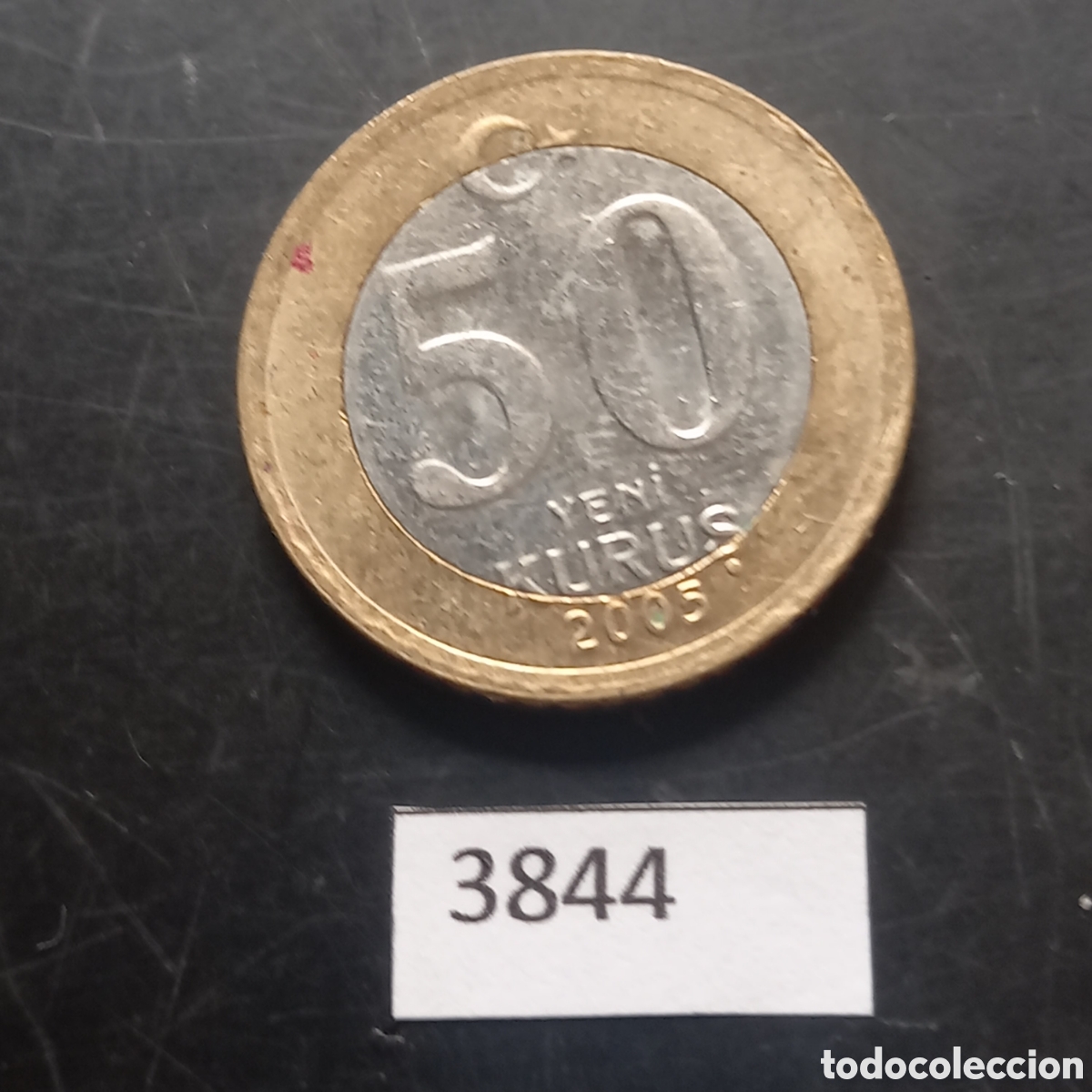 Monedas antiguas de Asia: Turqu&iacute;a 50 kurus 2005 - Foto 2