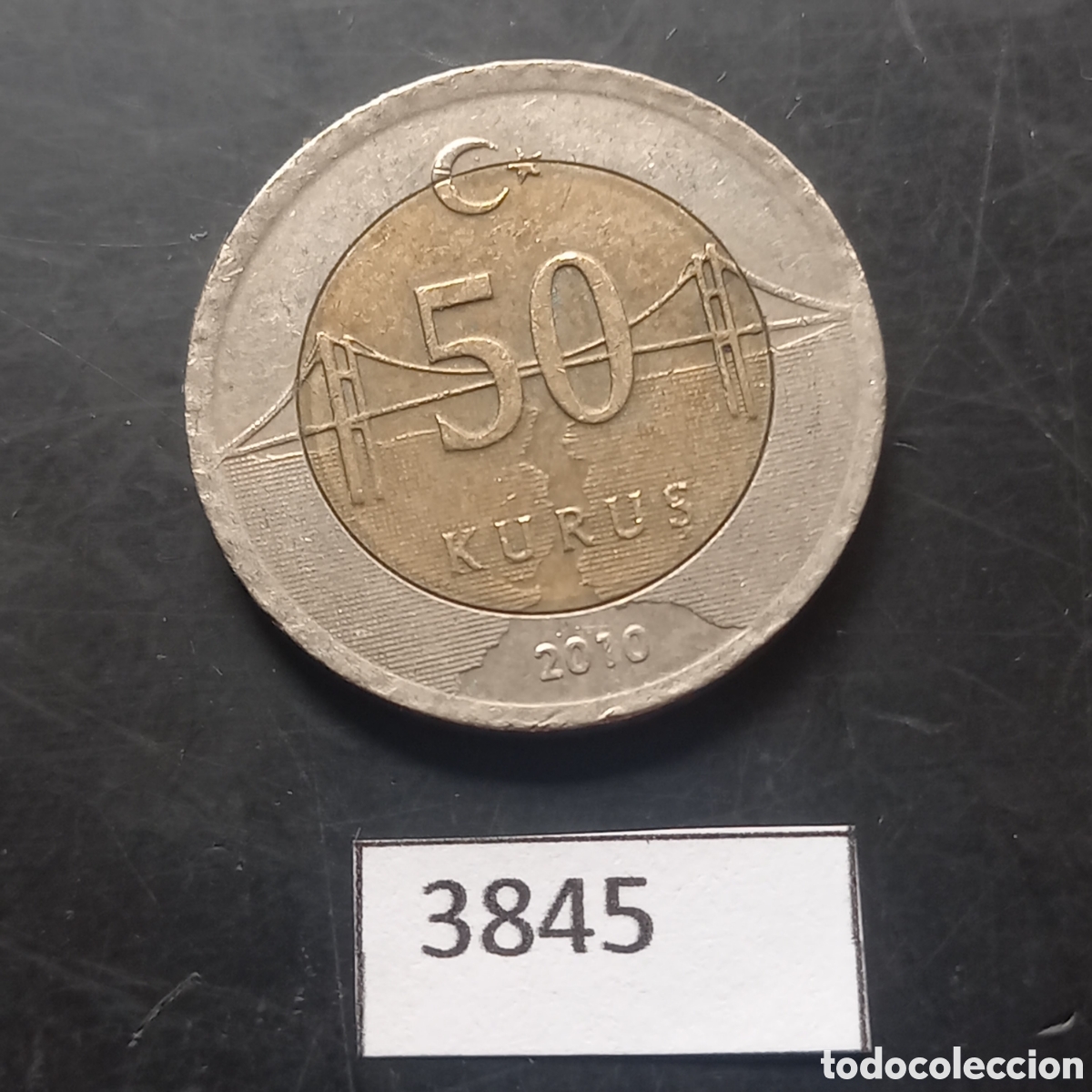 Monedas antiguas de Asia: Turqu&iacute;a 50 kurus 2010 - Foto 2