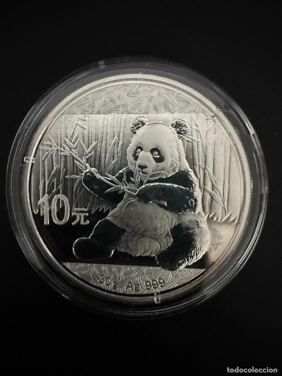 Monedas antiguas de Asia: Moneda Panda China 2017 &ndash; 30g - Foto 3