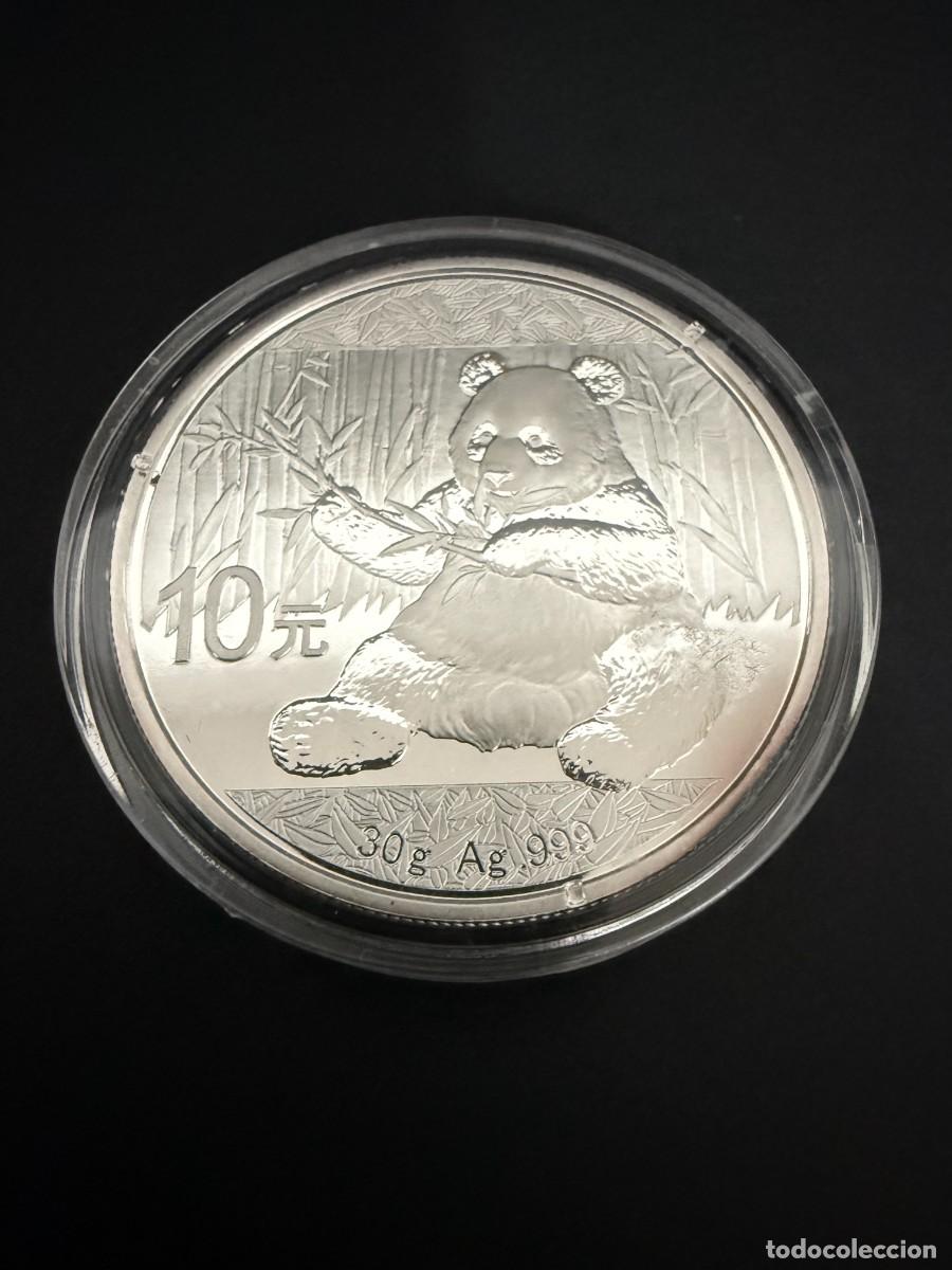 Monedas antiguas de Asia: Moneda Panda China 2017 &ndash; 30g - Foto 4