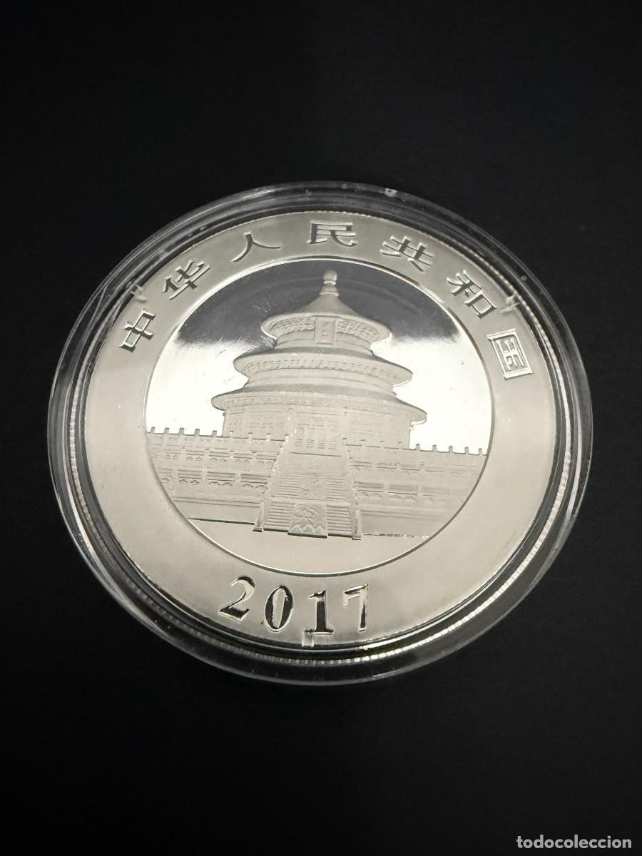 Monedas antiguas de Asia: Moneda Panda China 2017 &ndash; 30g - Foto 5