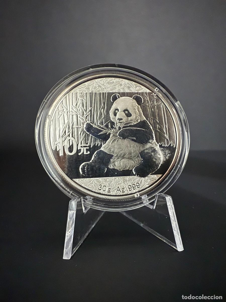 Monedas antiguas de Asia: Moneda Panda China 2017 &ndash; 30g - Foto 1