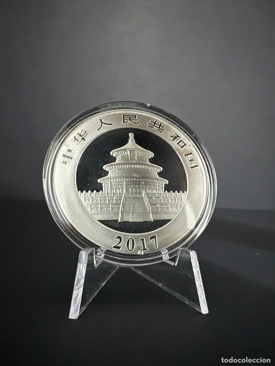 Monedas antiguas de Asia: Moneda Panda China 2017 &ndash; 30g - Foto 2