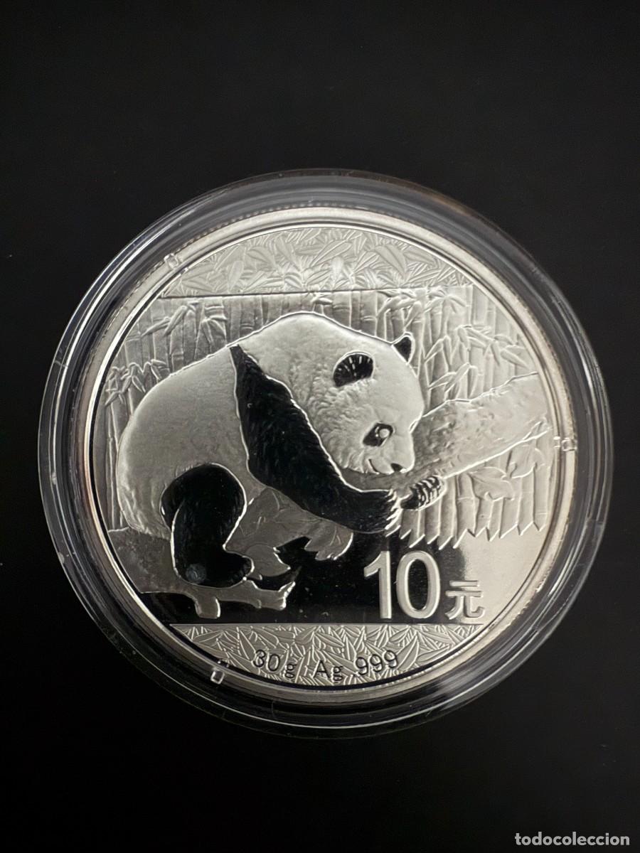 Monedas antiguas de Asia: Moneda Panda China 2016 &ndash; 30g - Foto 3