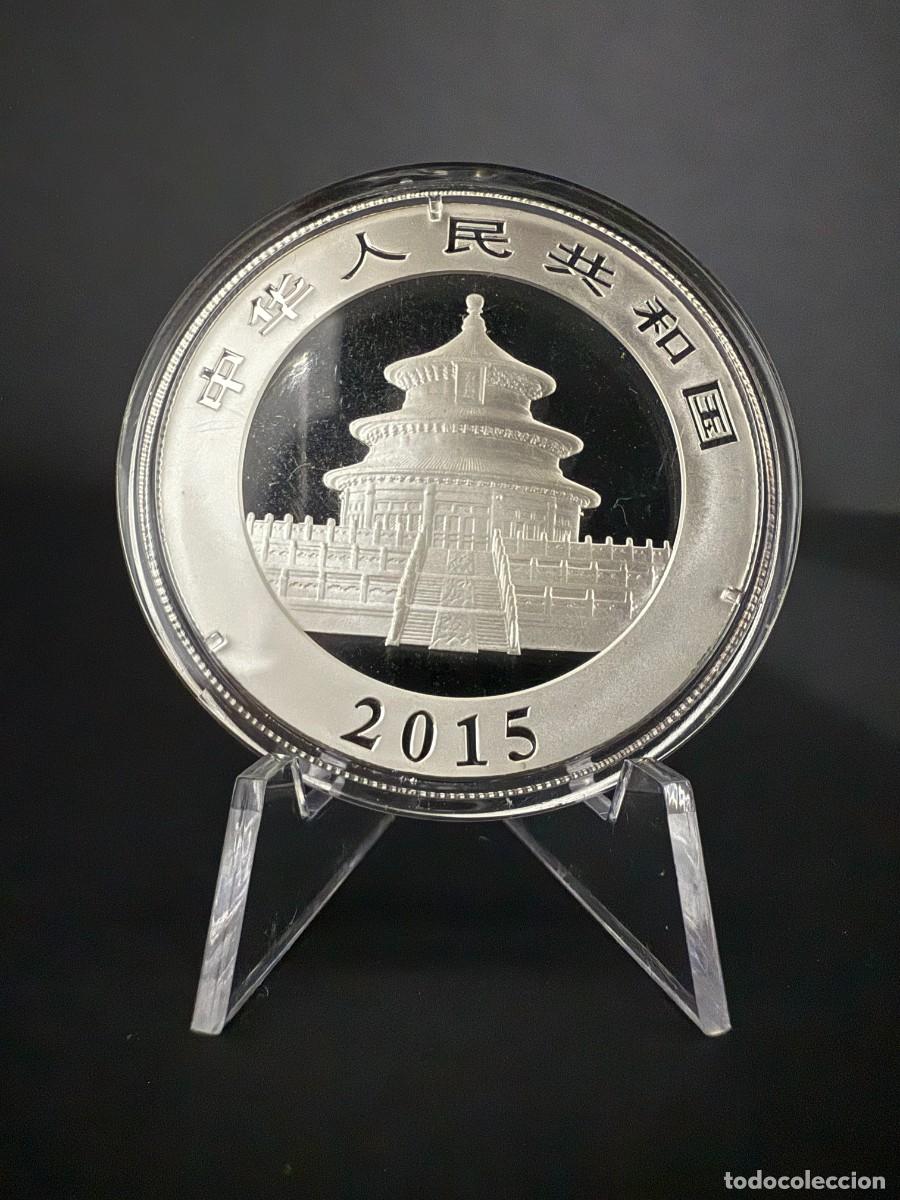 Monedas antiguas de Asia: Moneda Panda China 2015 &ndash; 1oz - Foto 2