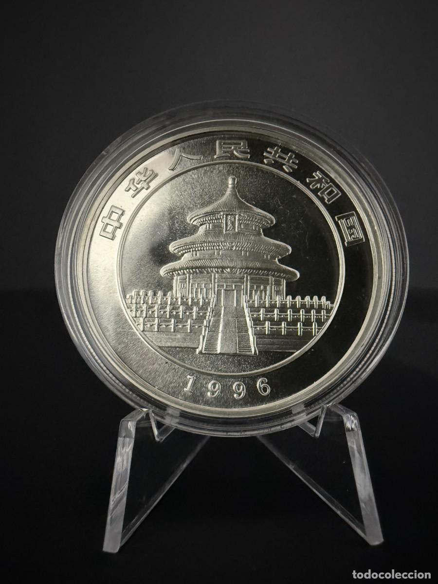 Monedas antiguas de Asia: Moneda Panda China 1996 &ndash; 1oz - Foto 2