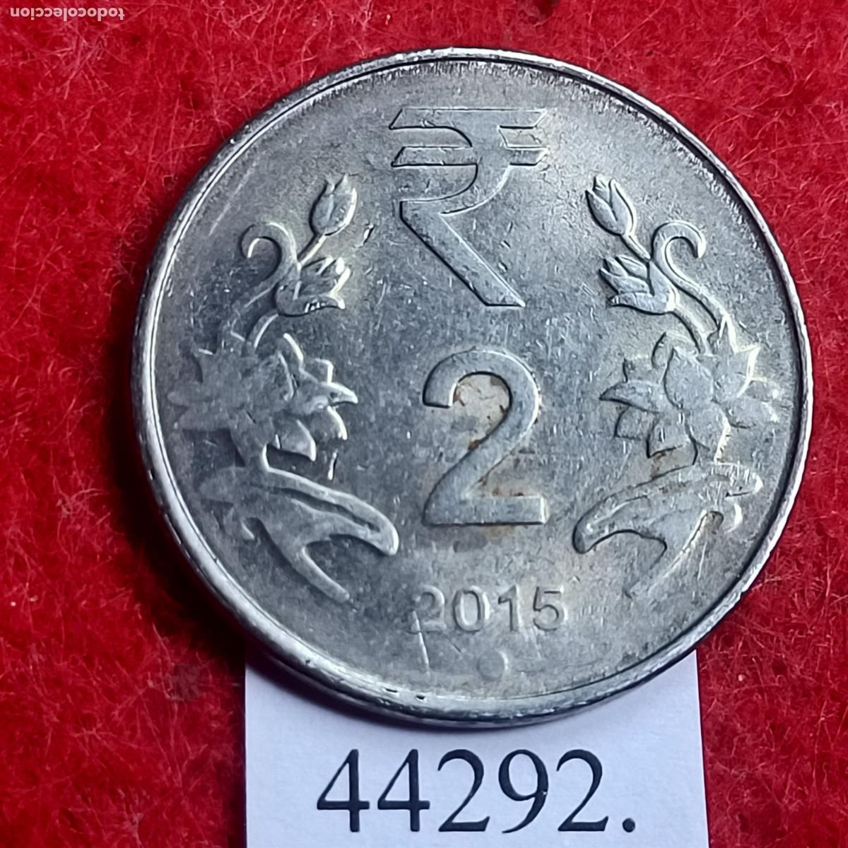 Monedas antiguas de Asia: India 2 rupias 2015 Noida - Foto 1