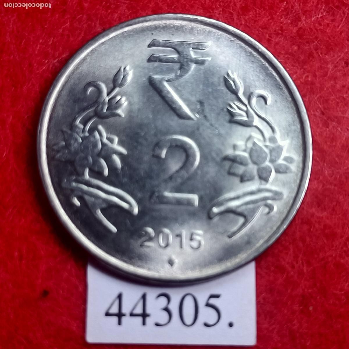 Monedas antiguas de Asia: India 2 rupia 2015 Bombay - Foto 1