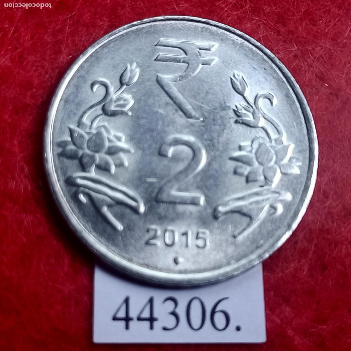 Monedas antiguas de Asia: India 2 rupia 2015 Bombay - Foto 1