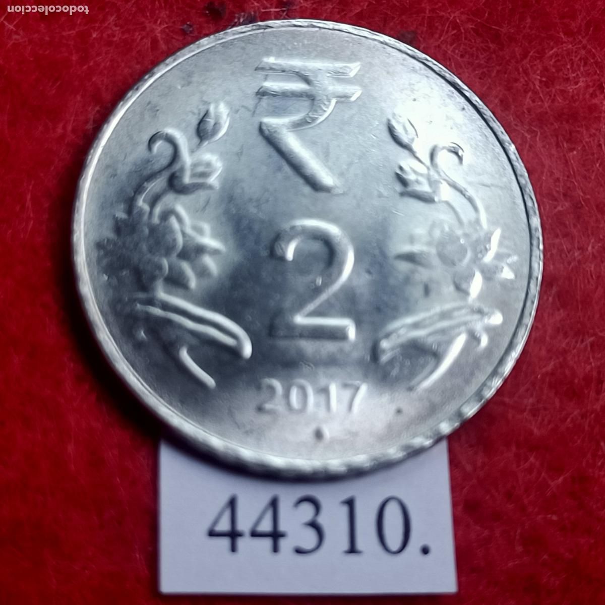 Monedas antiguas de Asia: India 2 rupias 2017 Bombay - Foto 1