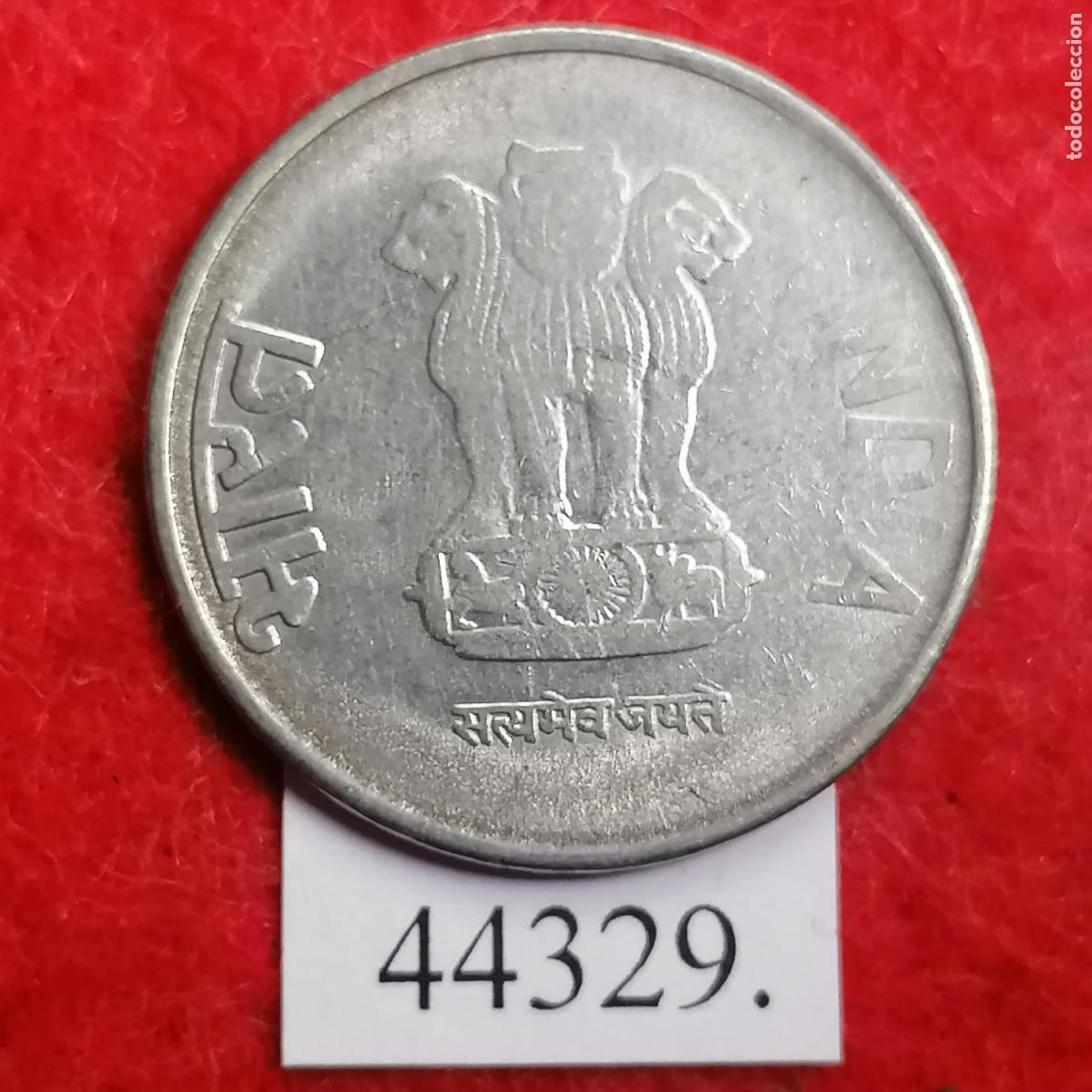 Monedas antiguas de Asia: India 2 rupias 2012 Calcuta - Foto 2
