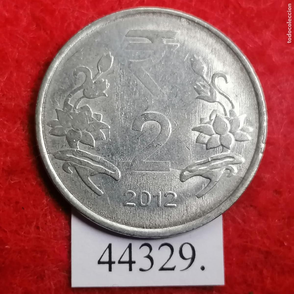 Monedas antiguas de Asia: India 2 rupias 2012 Calcuta - Foto 1