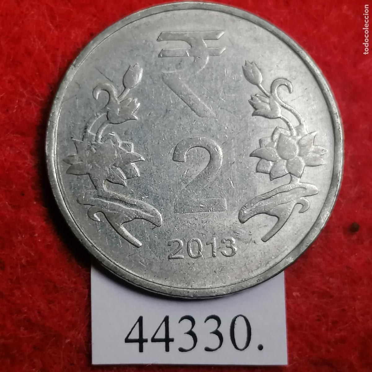 Monedas antiguas de Asia: India 2 rupias 2013 Calcuta - Foto 1