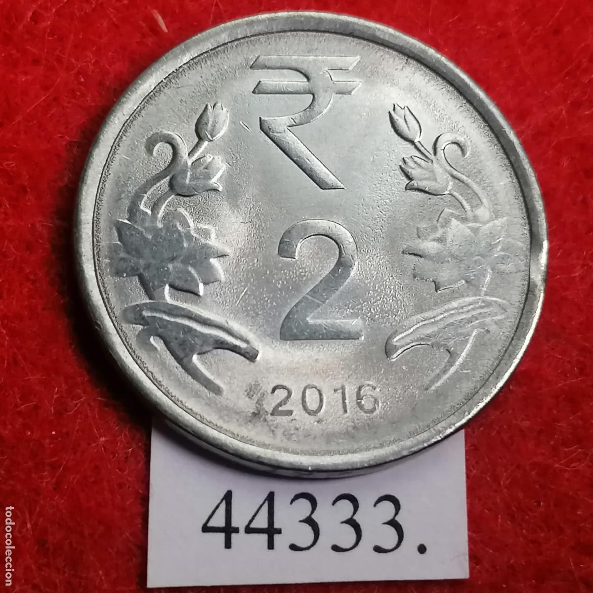 Monedas antiguas de Asia: India 2 rupias 2016 Calcuta - Foto 1