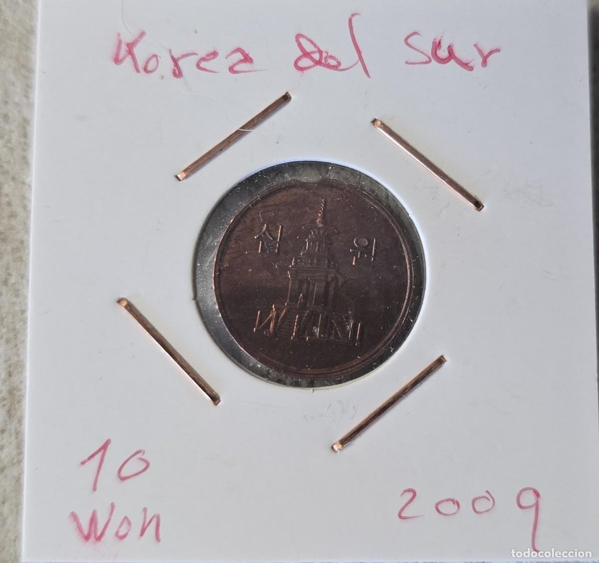 Monedas antiguas de Asia: moneda Korea / Corea del sur 10 won 2009 - Foto 1
