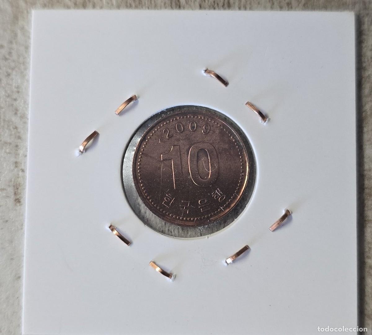 Monedas antiguas de Asia: moneda Korea / Corea del sur 10 won 2009 - Foto 2