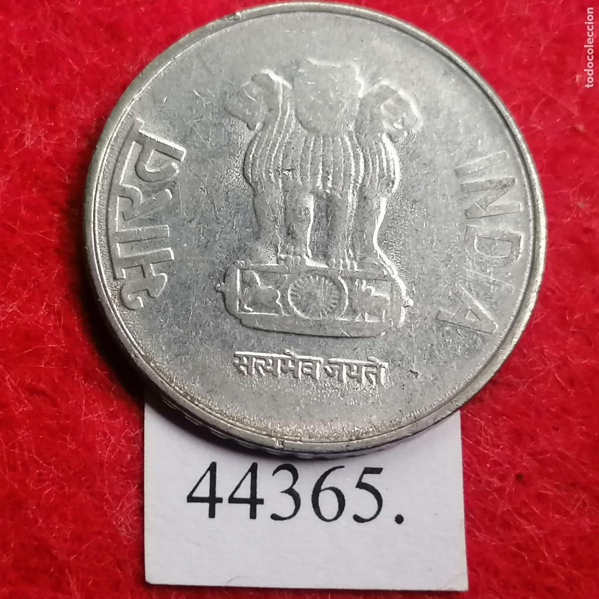 Monedas antiguas de Asia: India 2 rupias 2012 Noida - Foto 2