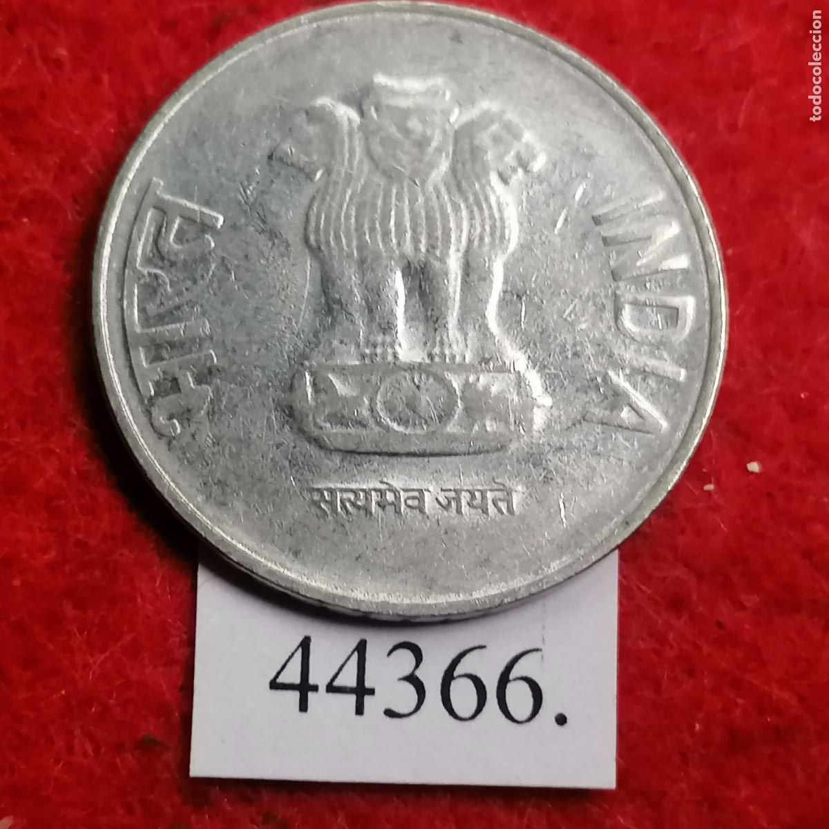 Monedas antiguas de Asia: India 2 rupias 2015 Noida - Foto 2