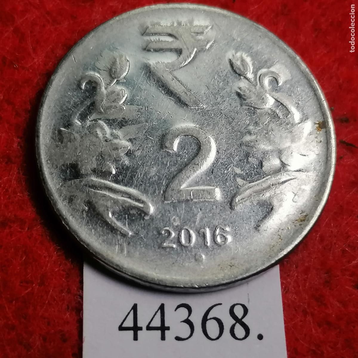 Monedas antiguas de Asia: India 2 rupias 2016 Noida - Foto 1