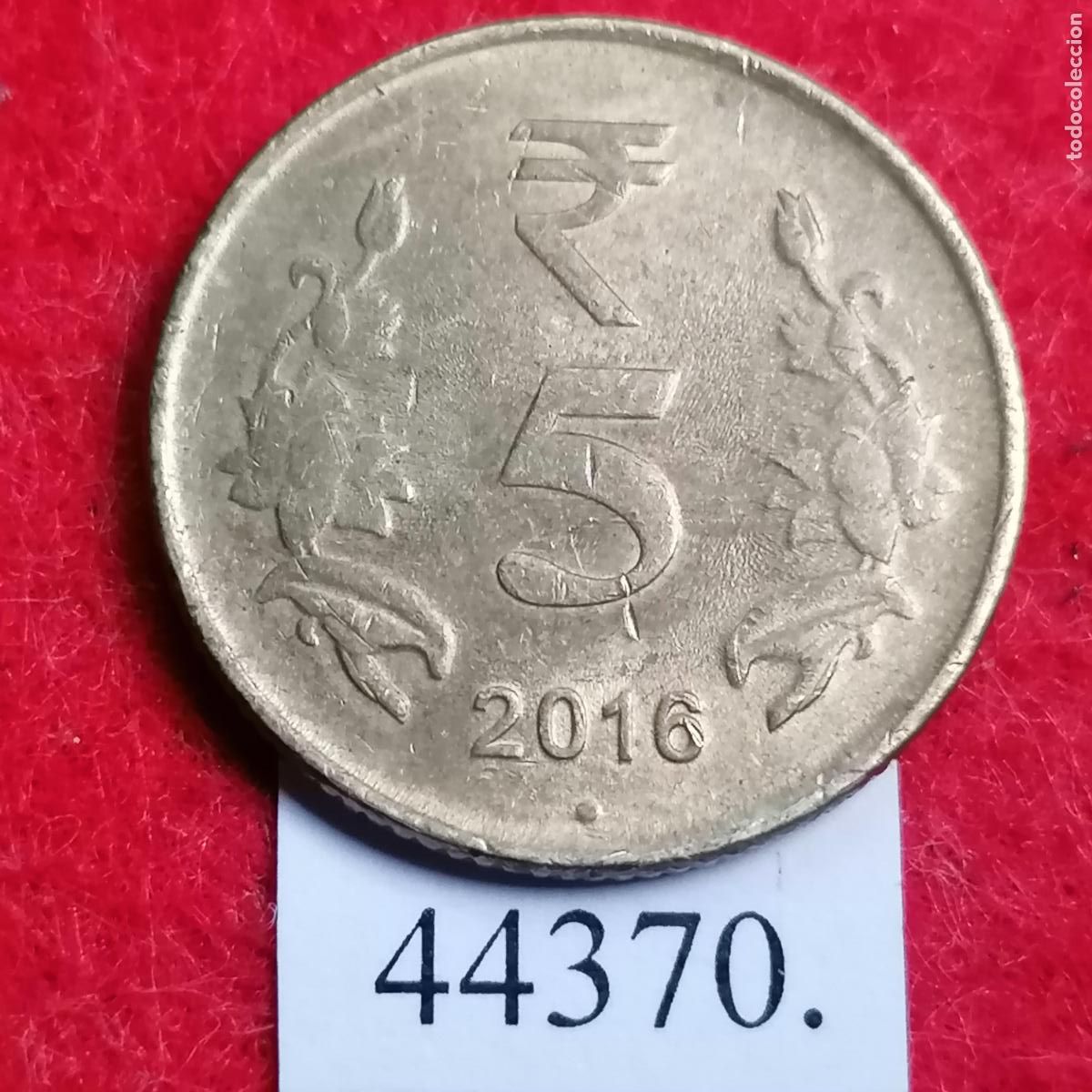Monedas antiguas de Asia: India 2 rupias 2016 Noida - Foto 2