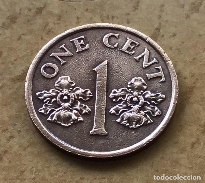 Monedas antiguas de Asia: 1 centavo de Singapur. A&ntilde;o 1993 - Foto 1