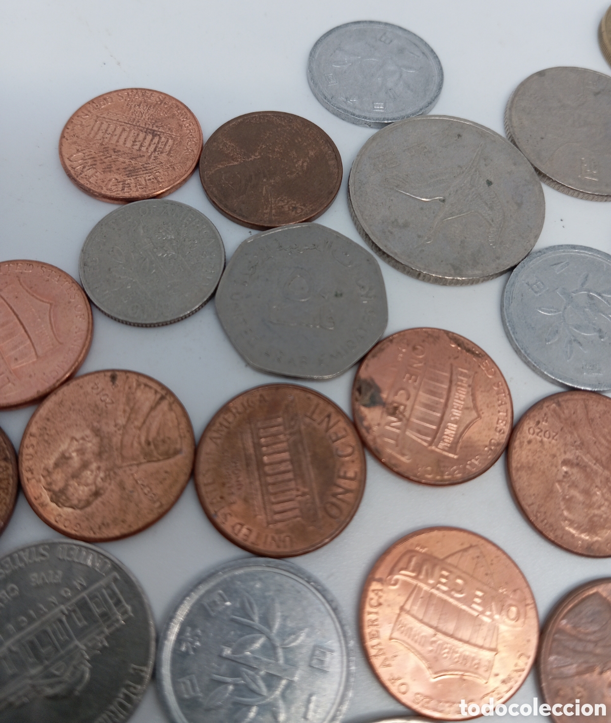 Monedas antiguas de Asia: Internacional, lote de 38 monedas - Foto 4