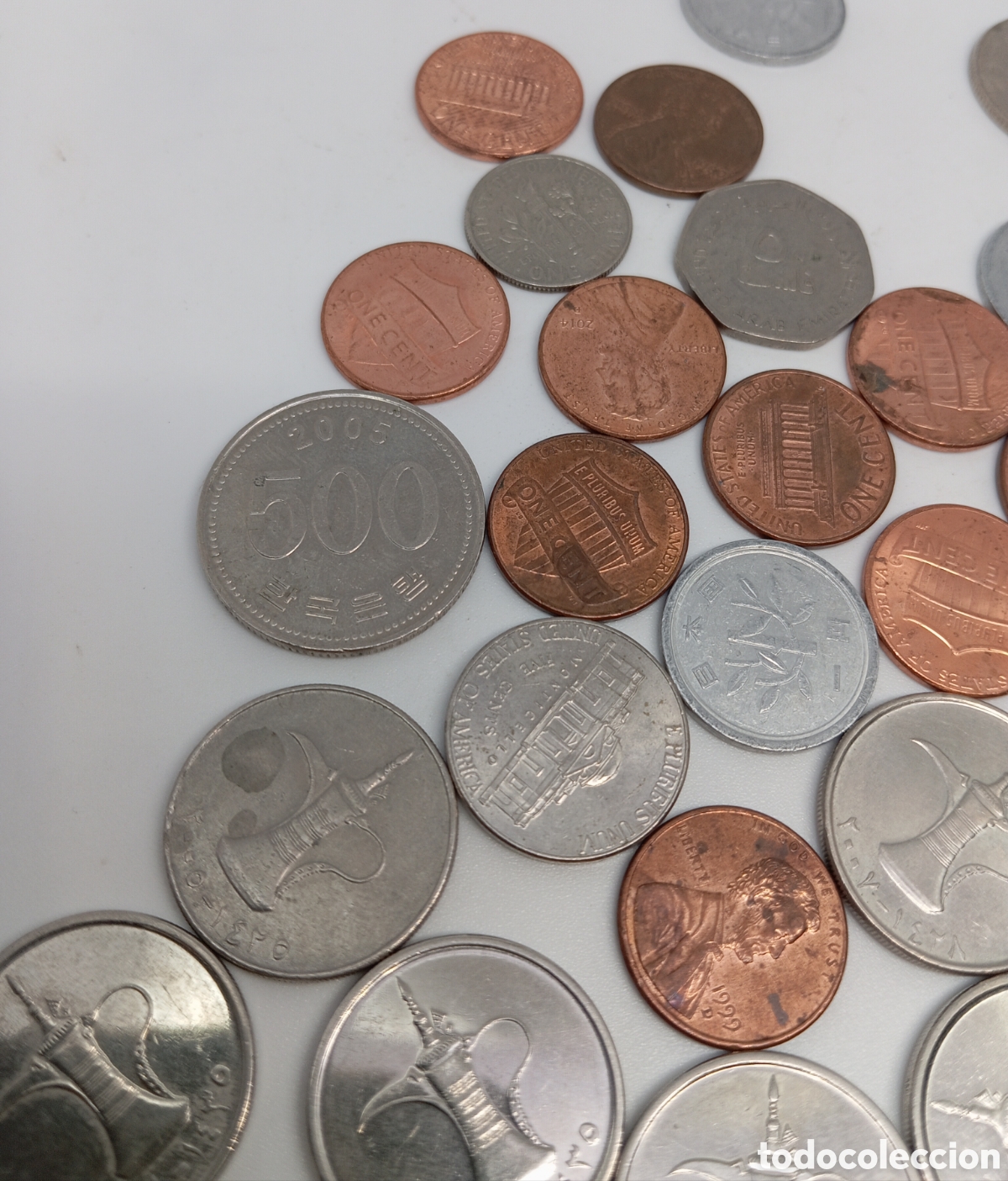 Monedas antiguas de Asia: Internacional, lote de 38 monedas - Foto 5