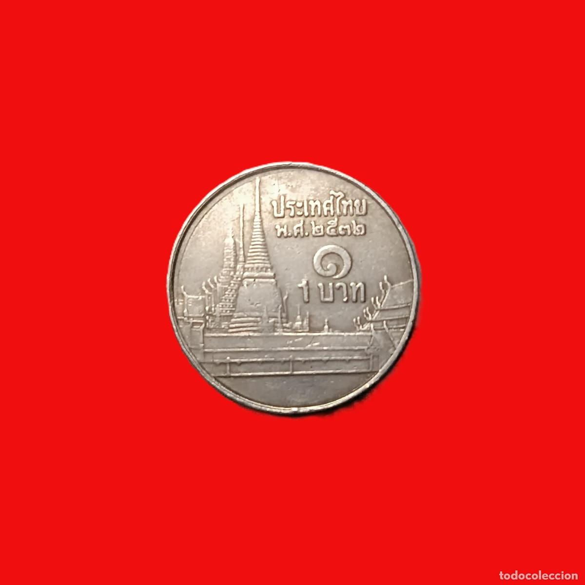 Monedas antiguas de Asia: Tailandia 1 Bath 1989 (1719) - Foto 2