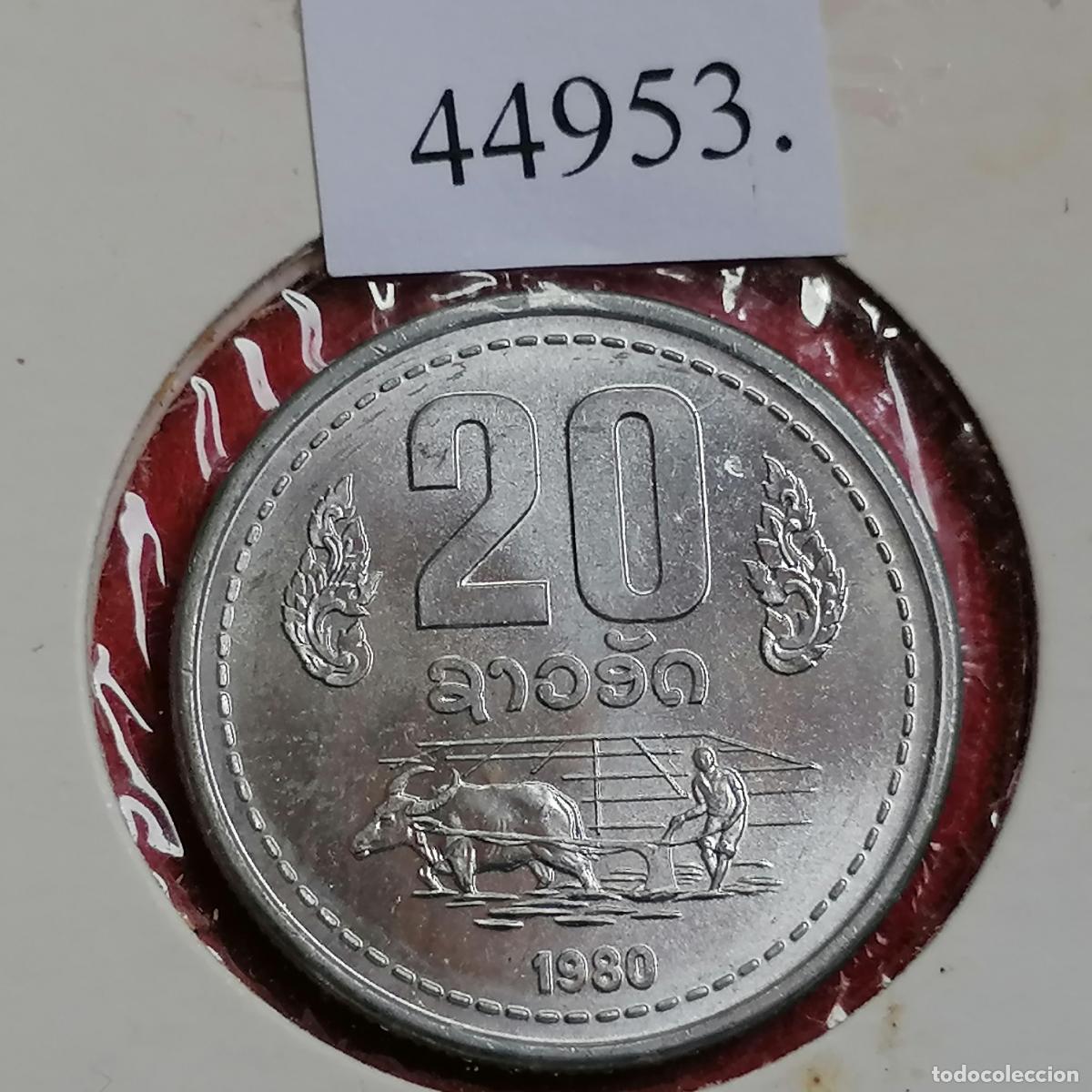 Monedas antiguas de Asia: Laos, 1980, 20 att ,. - Foto 1
