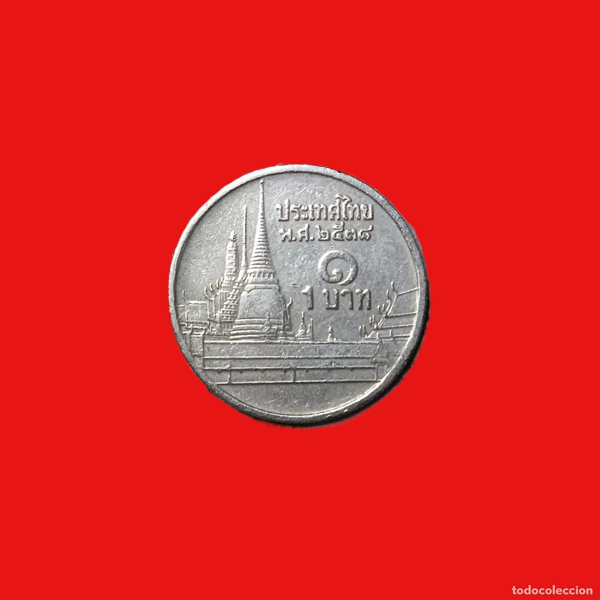 Monedas antiguas de Asia: Tailandia 1 Bath 1995 (1406) - Foto 2