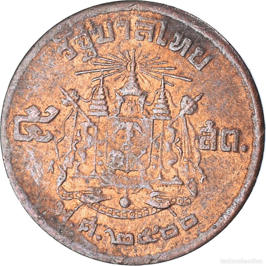 Monedas antiguas de Asia: [#1058871] Moneda, Tailandia, 5 Satang - Foto 2