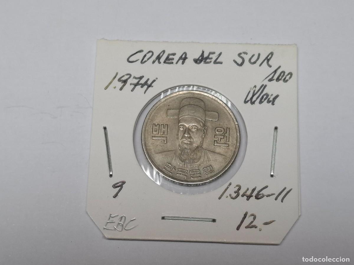 Monedas antiguas de Asia: 100 WON de 1974 KM 9 COREA DEL SUR en EBC - Foto 1