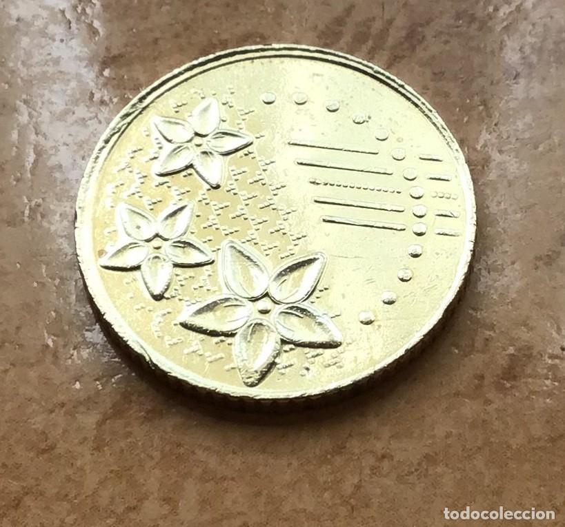 Monedas antiguas de Asia: 20 sen de Malasia. A&ntilde;o 2018 - Foto 2