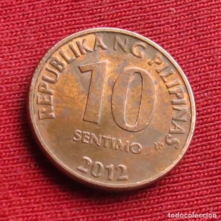 Monedas antiguas de Asia: Filipinas Philippines 10 sentimo 2012 - Foto 1