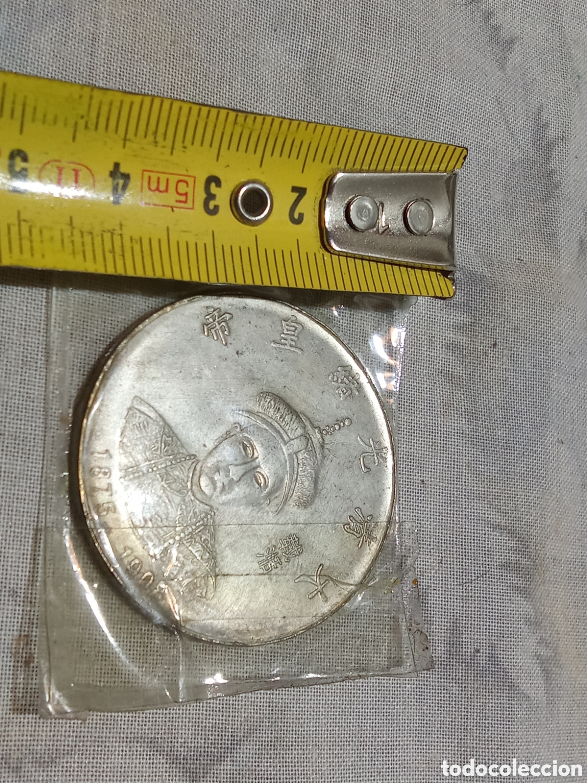 Monedas antiguas de Asia: MONEDA ASI&Aacute;TICA 1875-1908 - Foto 3