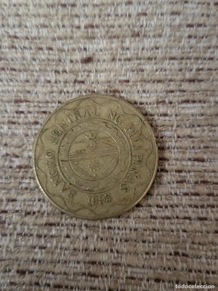 Monedas antiguas de Asia: 5 PISO REP&Uacute;BLICA DE PHILIPINAS - Foto 1