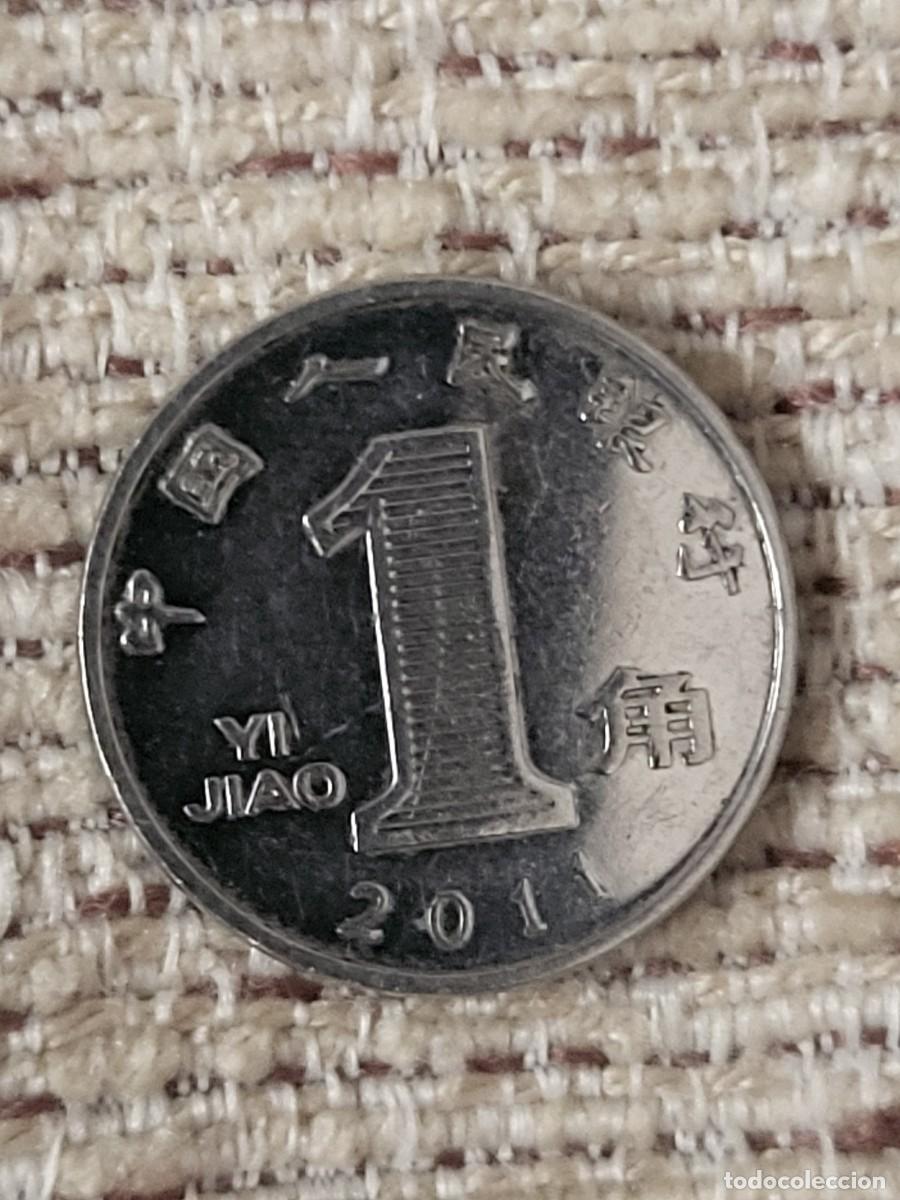 Monedas antiguas de Asia: 1 YI JIAO MONEDA DE CHINA - Foto 1